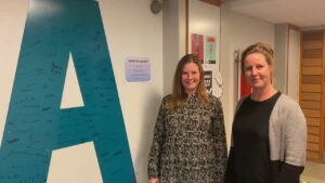Ordblinde der er synlige på skolen