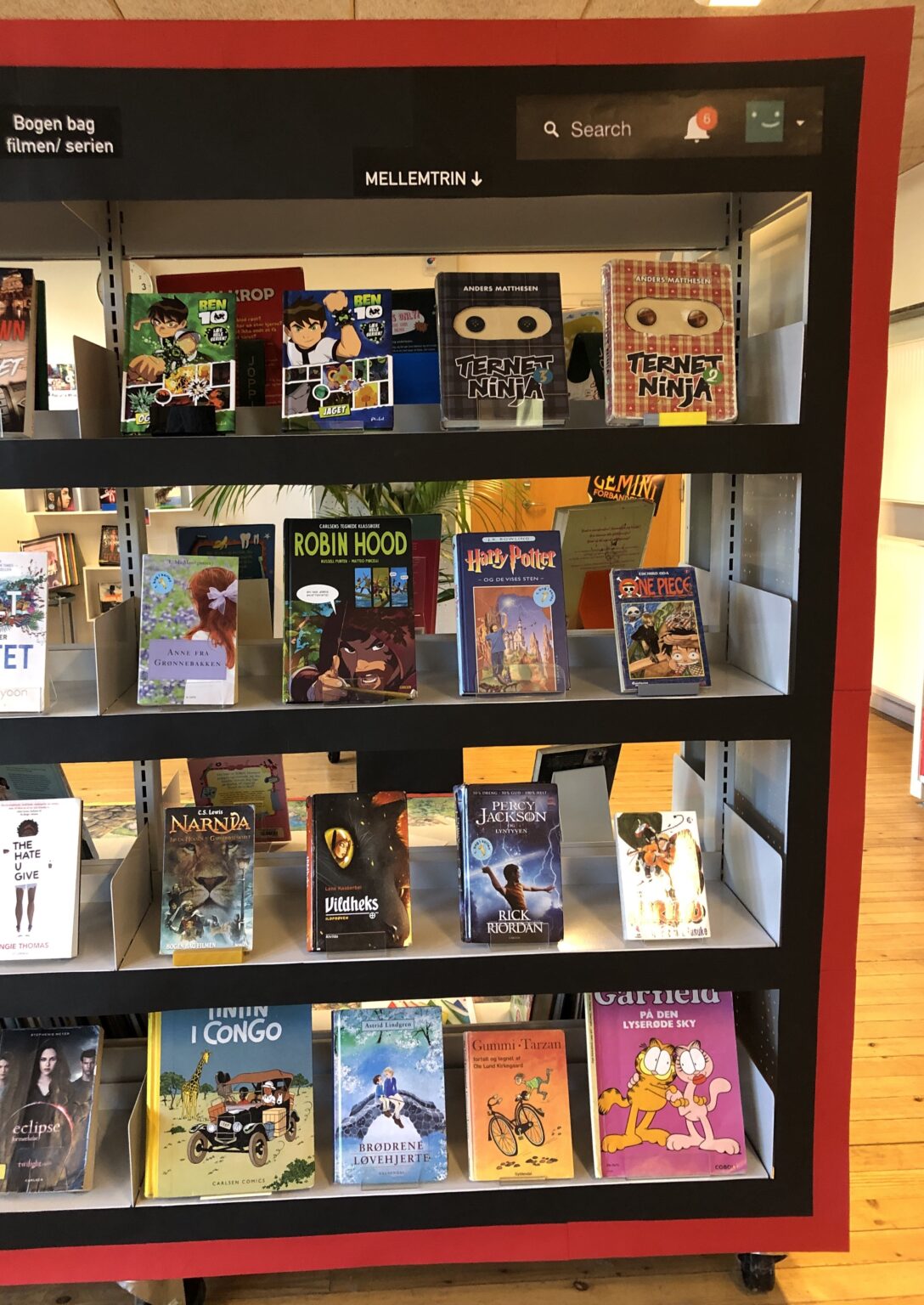 Bookflix, mellemtrin